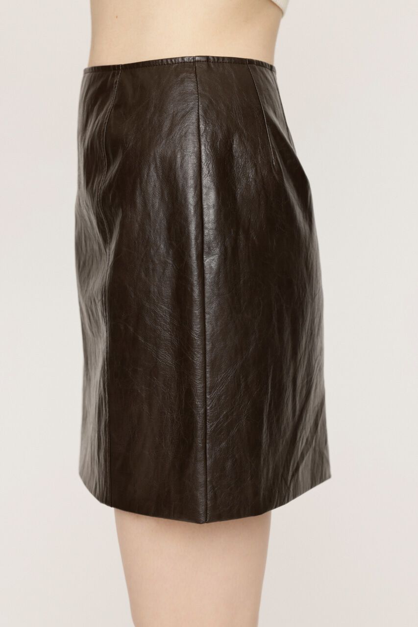 SLY「F／LEATHER TIGHT ショートスカート」|スカート|