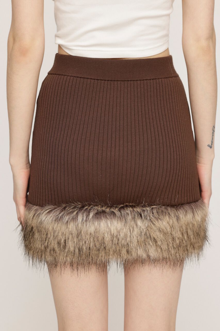 SLY「HinaYoshiharaxSLY KNIT ショートスカート」|スカート|