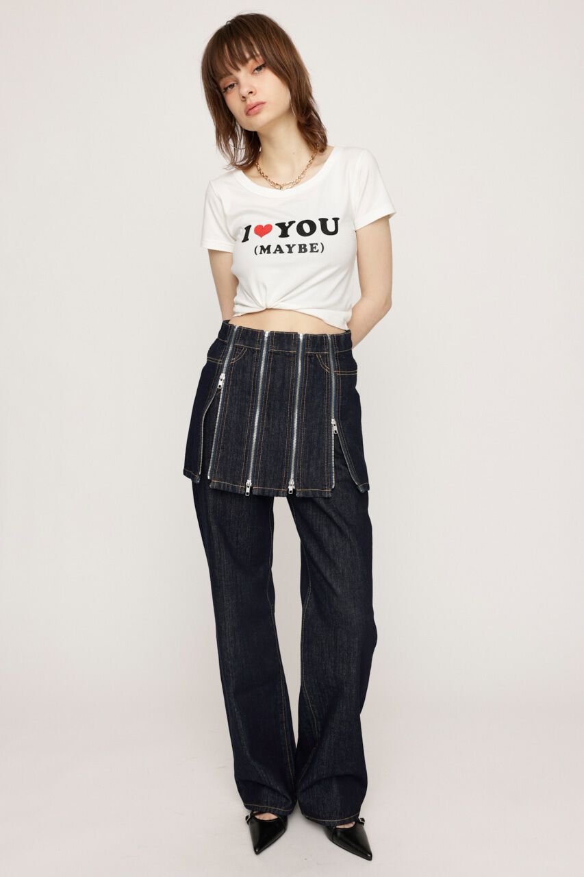 SLY「HinaYoshiharaxSLY L／W DENIM パンツ」|デニム|