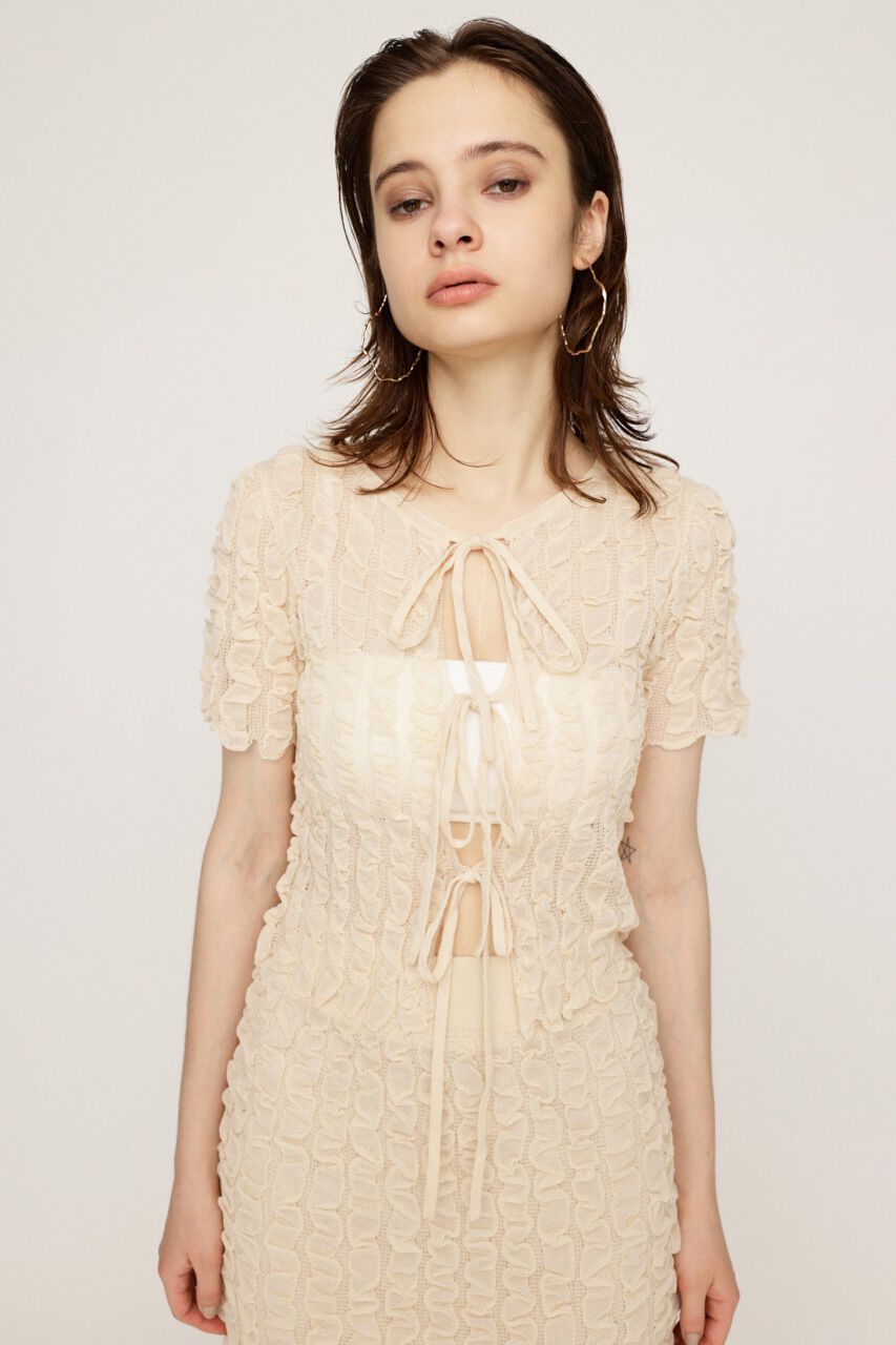 SLY「SHEER 2WAY トップス」|ニット・セーター|IVOY3