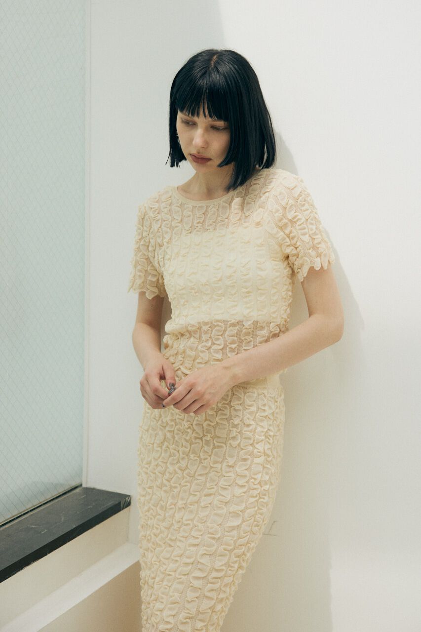SLY「SHEER 2WAY トップス」|ニット・セーター|