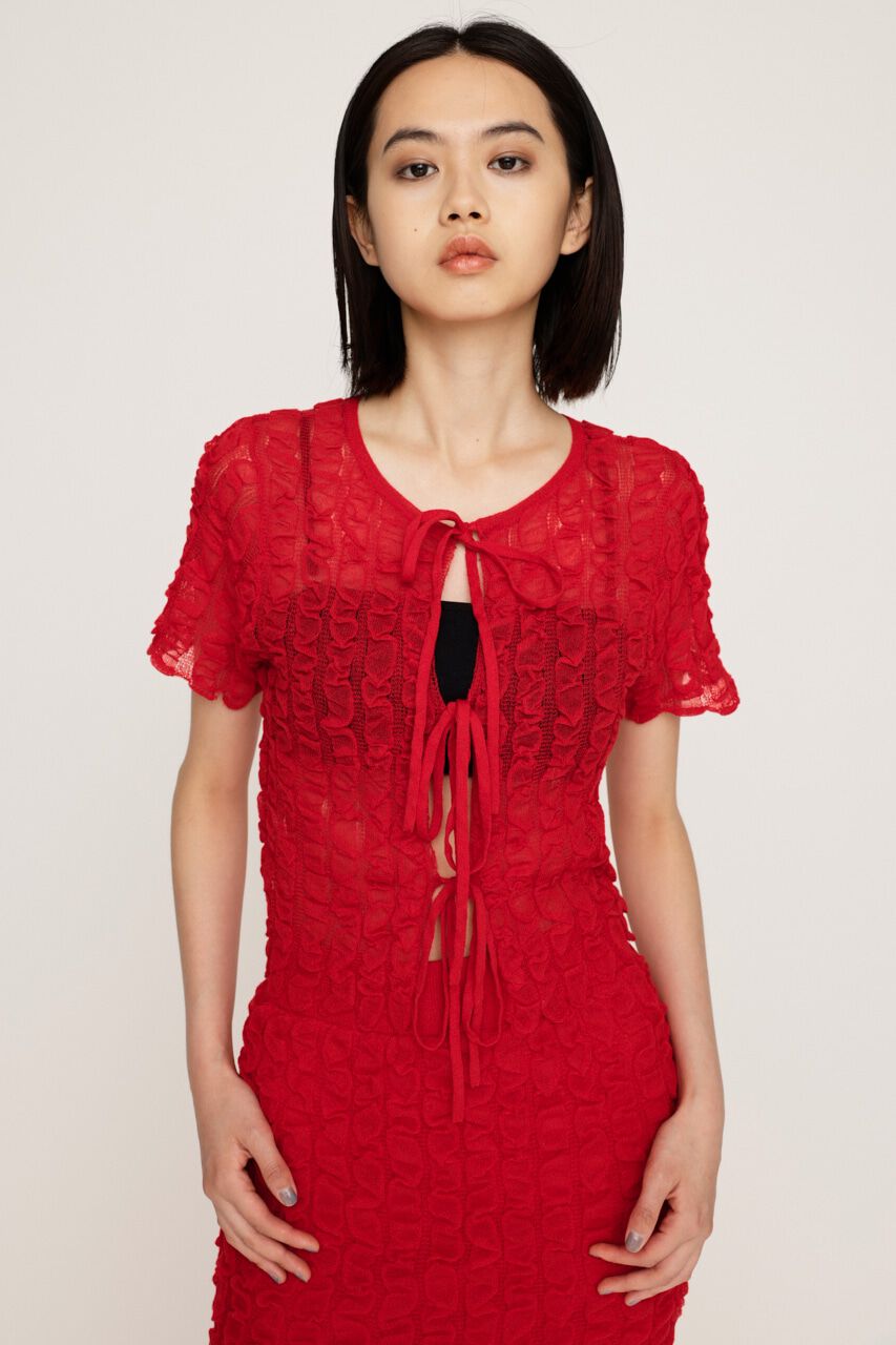 SLY「SHEER 2WAY トップス」|ニット・セーター|