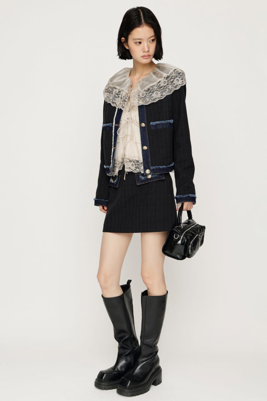 SLY「TWEED スコート」|スカート|
