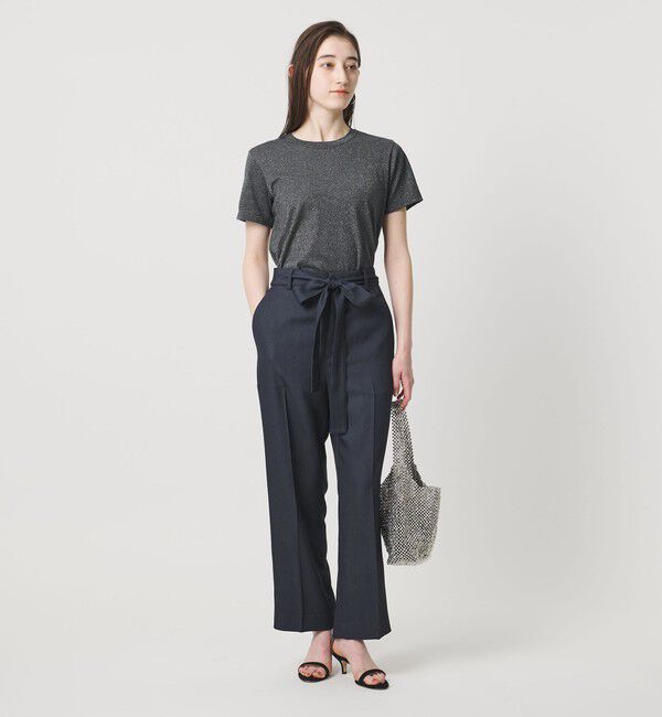 UNITED ARROWS「ラメ テンジク Tシャツ」|Tシャツ・カットソー|