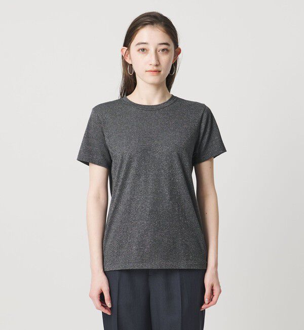 UNITED ARROWS「ラメ テンジク Tシャツ」|Tシャツ・カットソー|