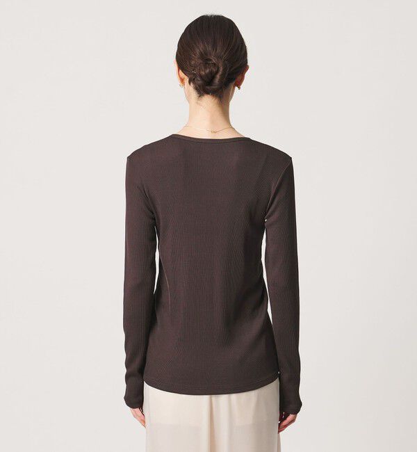 UNITED ARROWS「コットン テレコ クルーネック カットソー」|Tシャツ・カットソー|
