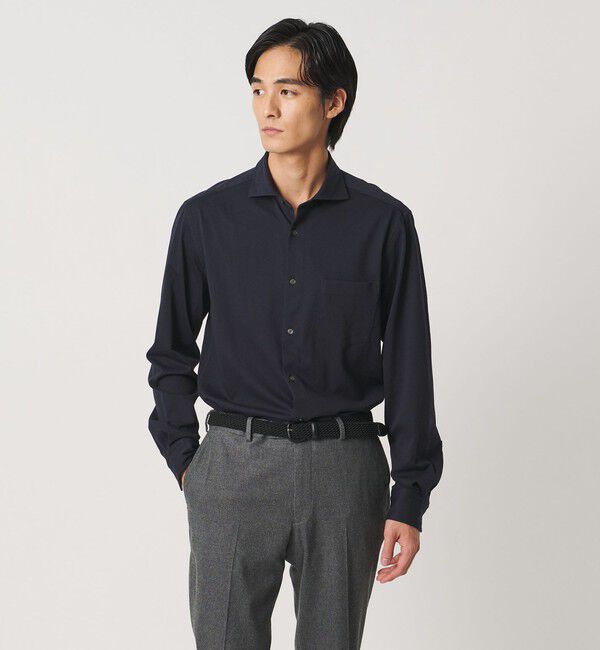 UNITED ARROWS「ロイヤルオックス カッタウェイカラー シャツ COMFORT EASY―MODEL　抗菌防臭」|シャツ・ブラウス|