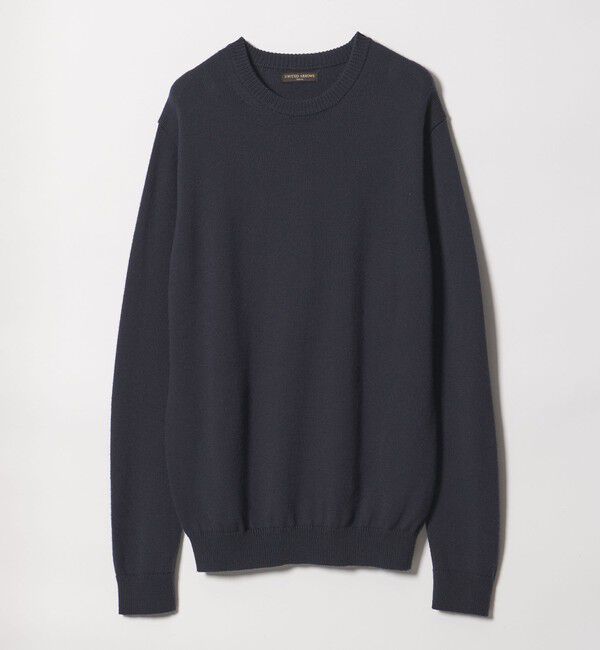 UNITED ARROWS「YAMAGATA ミドルゲージ クルーネック ニット」|ニット・セーター|