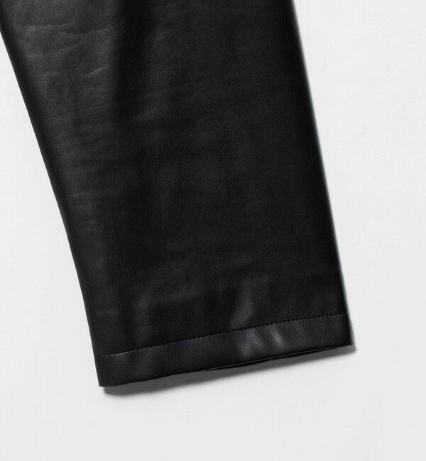 UNITED ARROWS「レザーライク シャツ ジャケット」|テーラードジャケット|