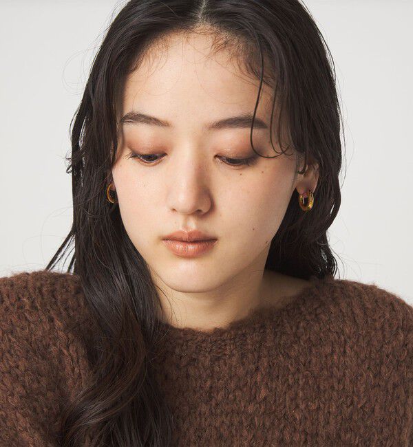 UNITED ARROWS green label relaxing「【WEB限定】フープピアス」|ピアス|