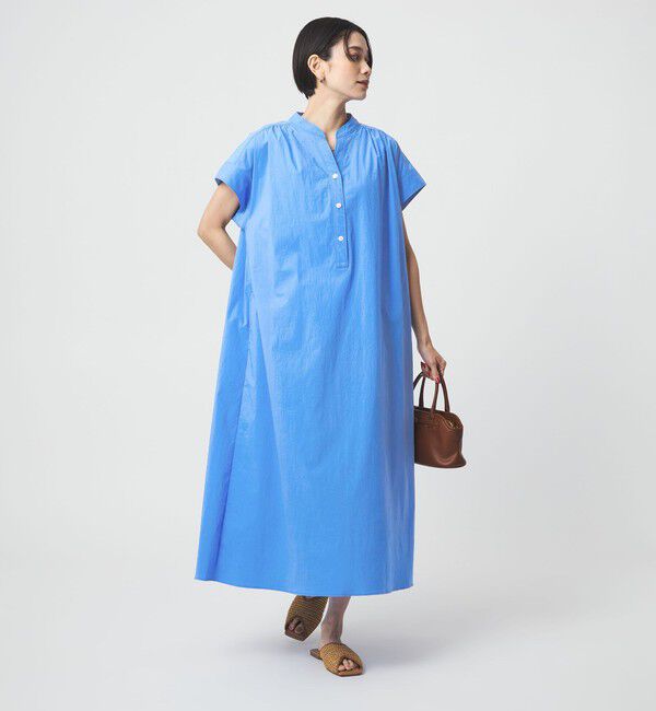 UNITED ARROWS green label relaxing「［size SHORTあり］WONDER CLOTH スキッパー ワンピース  」|ワンピース|