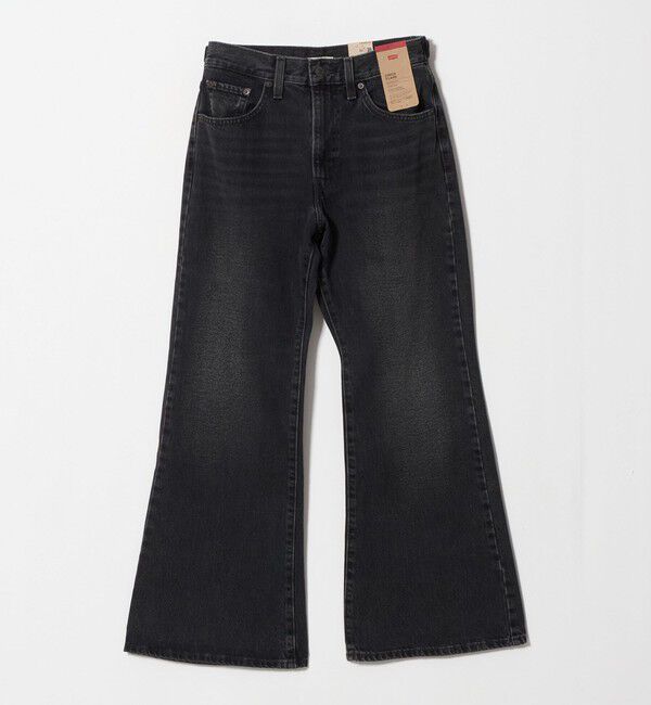 UNITED ARROWS green label relaxing「＜Levi's(R)＞Chinch フレア デニムパンツ」|デニム|BLACK