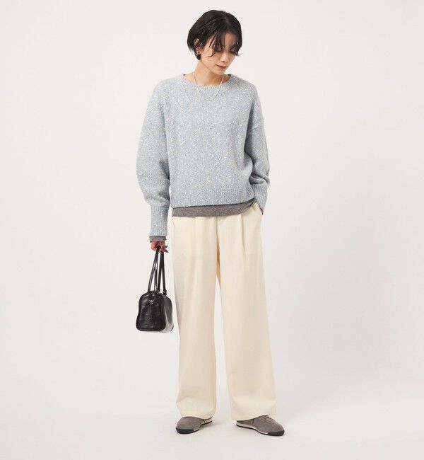 UNITED ARROWS green label relaxing「［size SHORT/TALLあり］オルマイ ウラキモウ ワイド パンツ ストレッチ 帯電防止」|その他|