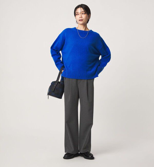 UNITED ARROWS green label relaxing「［size SHORT/TALLあり］オルマイ ウラキモウ ワイド パンツ ストレッチ 帯電防止」|その他|