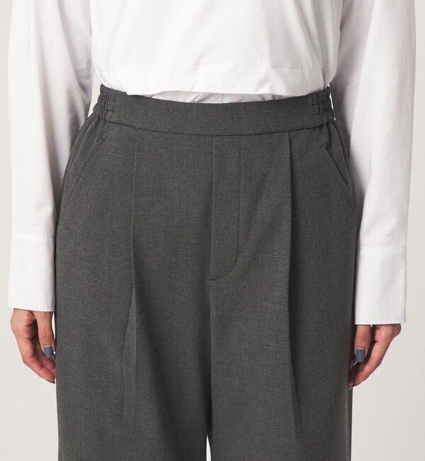 UNITED ARROWS green label relaxing「［size SHORT/TALLあり］オルマイ ウラキモウ ワイド パンツ ストレッチ 帯電防止」|その他|