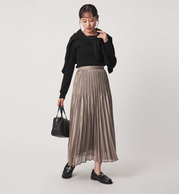 UNITED ARROWS green label relaxing「ウール リブ ボートネック ニット プルオーバー ウォッシャブル」|ニット・セーター|