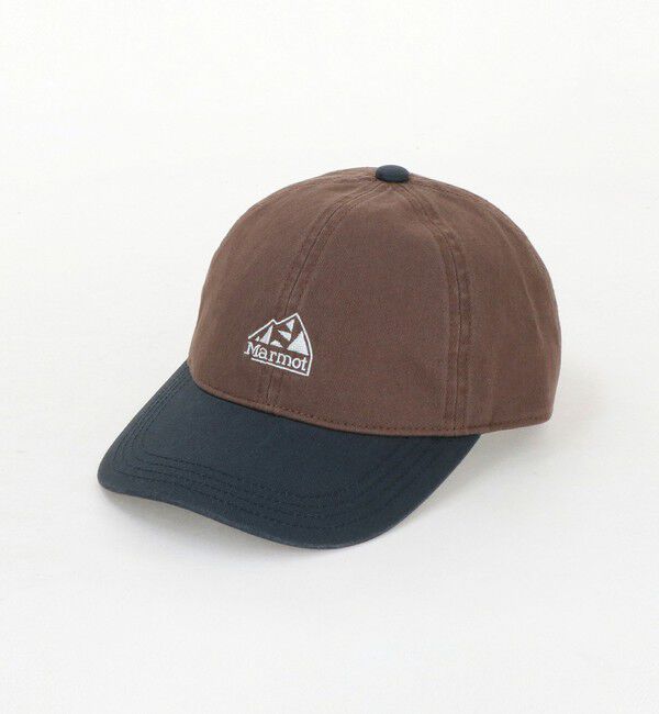 UNITED ARROWS green label relaxing「【別注】＜Marmot＞クラシック ロゴ キャップ / キッズ」|キャップ・キャスケット|DK.BROWN