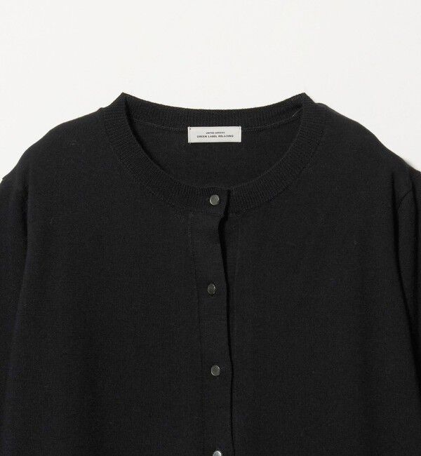 UNITED ARROWS green label relaxing「ウール クルーネック カーディガン ウォッシャブル」|カーディガン|