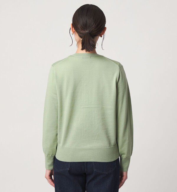 UNITED ARROWS green label relaxing「ウール クルーネック カーディガン ウォッシャブル」|カーディガン|