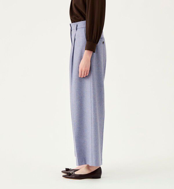 Ballsey「メランジカルゼ タックワイドパンツ」|その他|