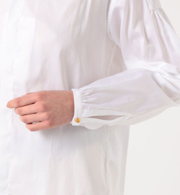 TOMORROWLAND BUYING WEAR「BOURRIENNE POETESSE コットンシャツ」|シャツ・ブラウス|