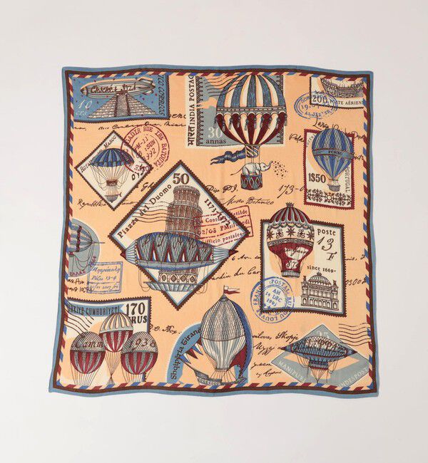 TOMORROWLAND GOODS「【別注】manipuri TIMBRE ウールシルク スカーフ」|バンダナ・スカーフ|