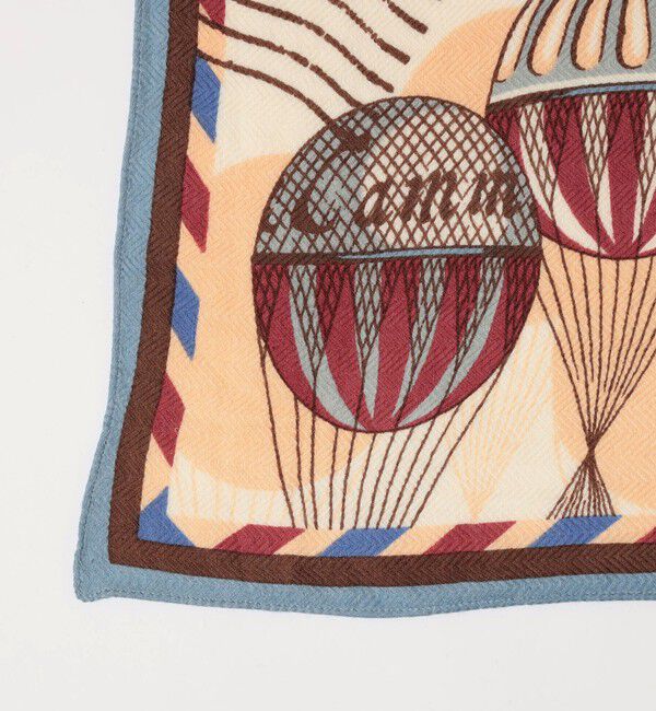 TOMORROWLAND GOODS「【別注】manipuri TIMBRE ウールシルク スカーフ」|バンダナ・スカーフ|