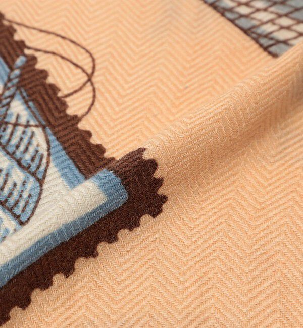 TOMORROWLAND GOODS「【別注】manipuri TIMBRE ウールシルク スカーフ」|バンダナ・スカーフ|