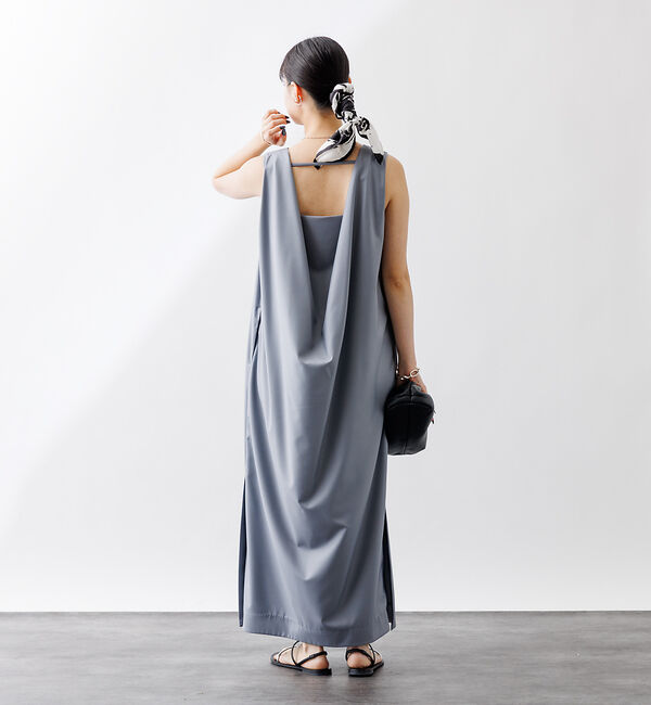 Rouge vif「バックドレープワンピース」|ワンピース|