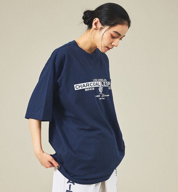 Rouge vif「【Americana/アメリカーナ&times;ORIGINAL Charcoal/オリジナ」|Tシャツ・カットソー|