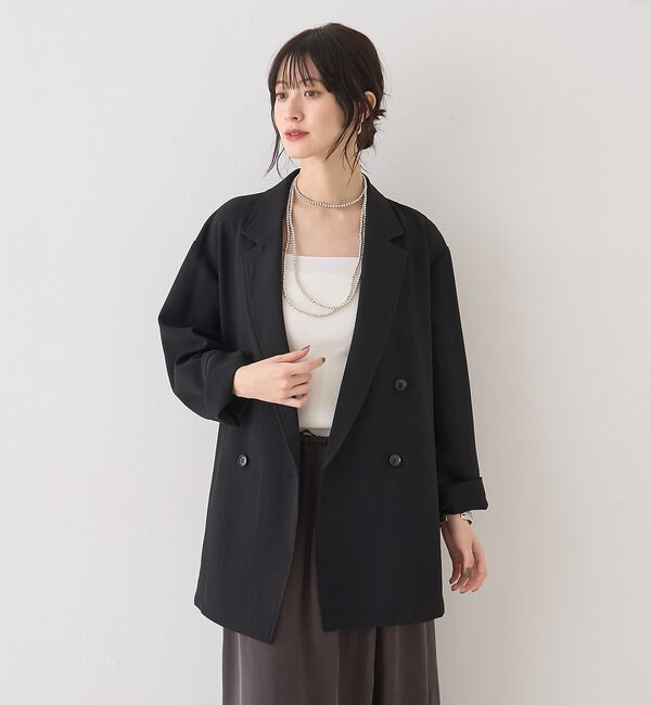 Rouge vif「テンセルコットン総針スクエアネックニットタンク」|キャミソール|