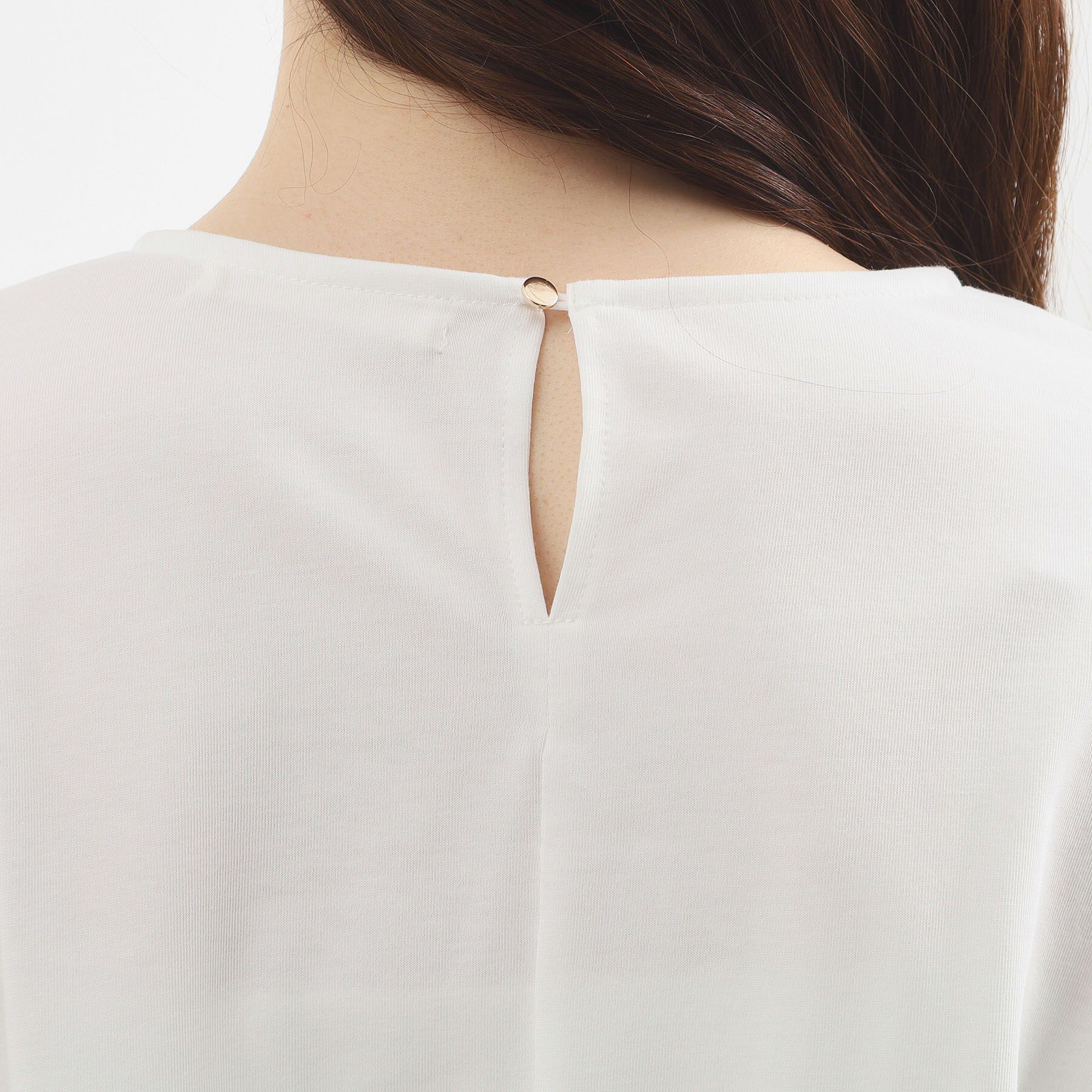 grove「【二の腕カバー、UV】涼しく華やかに、レースレイヤードスリーブTシャツ」|Tシャツ・カットソー|