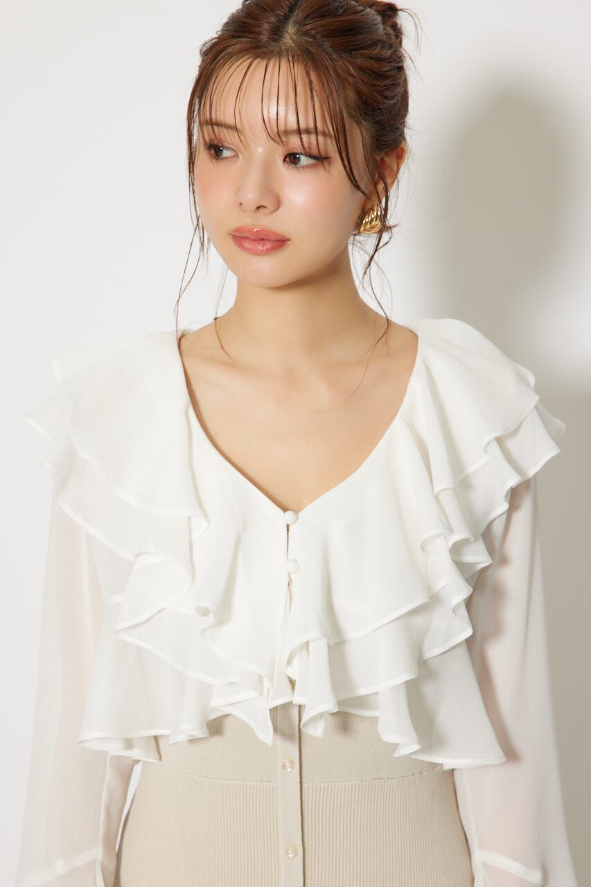 rienda「カーディガンセットニットマーメイドワンピース」|ワンピース|