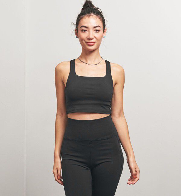 UNITED ARROWS「＜TO UNITED ARROWS＞CLOUD スクエアネック ブラトップ」|スポーツ|