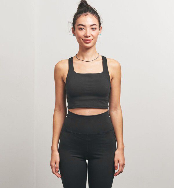 UNITED ARROWS「＜TO UNITED ARROWS＞CLOUD スクエアネック ブラトップ」|スポーツ|