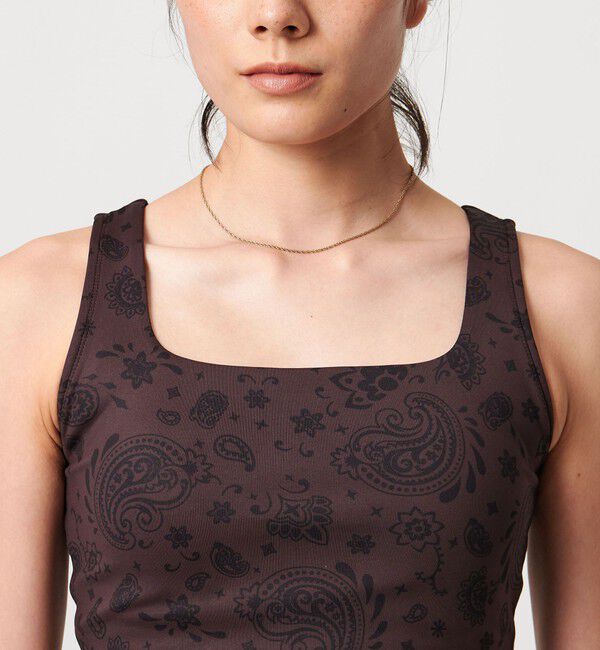 UNITED ARROWS「＜TO UNITED ARROWS＞CLOUD  バンダナプリント ブラトップ」|スポーツ|