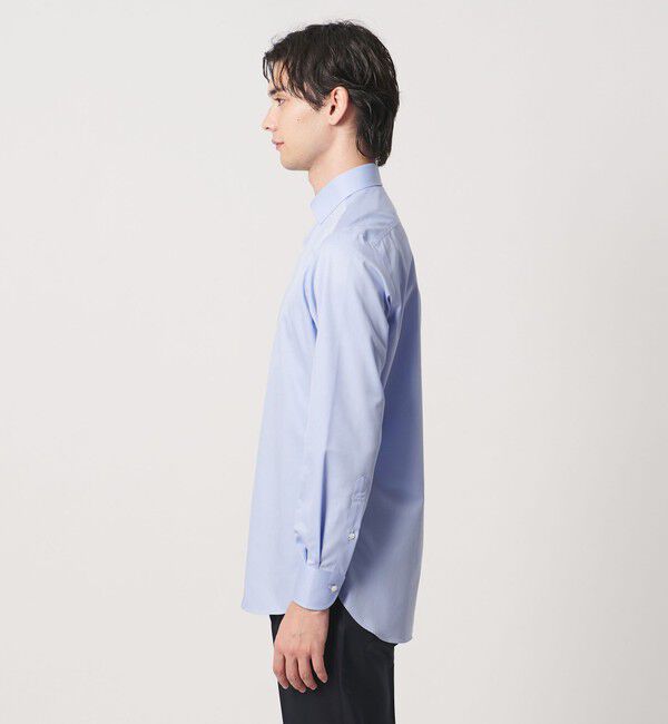 UNITED ARROWS「イージーケア AG ツイル セミワイドカラーシャツ  抗菌防臭」|シャツ・ブラウス|