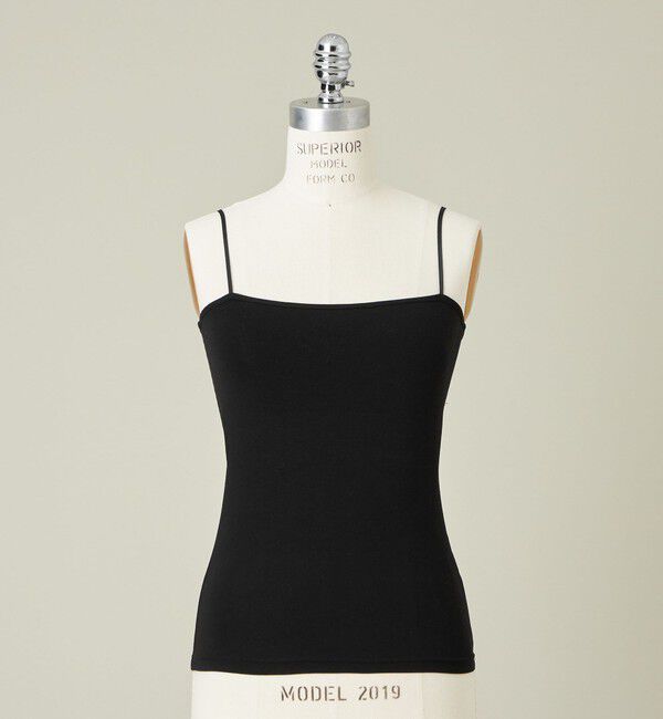 conte「＜conte＞カップ キャミソール」|インナー|BLACK