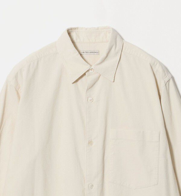 UNITED ARROWS「コーデュロイ レギュラーカラー シャツ」|シャツ・ブラウス|