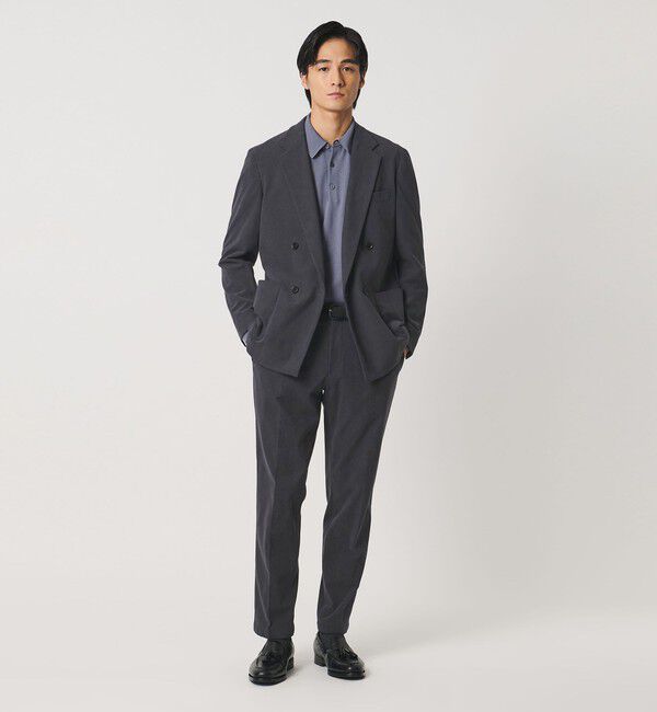 UNITED ARROWS「ライト コーデュロイ ダブル 4ボタン テーラードジャケット UA COZY ウォッシャブル ヨコストレッチ」|テーラードジャケット|
