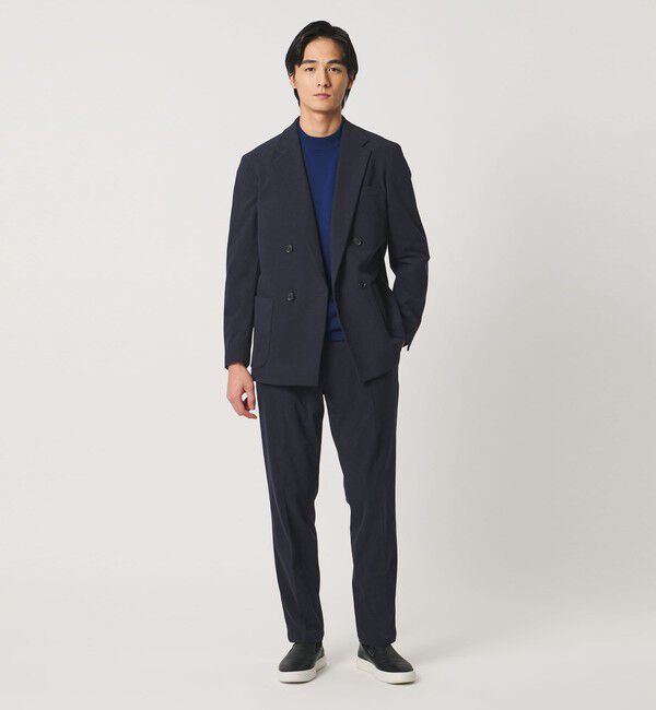 UNITED ARROWS「ライト コーデュロイ ダブル 4ボタン テーラードジャケット UA COZY ウォッシャブル ヨコストレッチ」|テーラードジャケット|