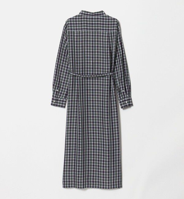 UNITED ARROWS「チェック ロング ワンピース」|ワンピース|