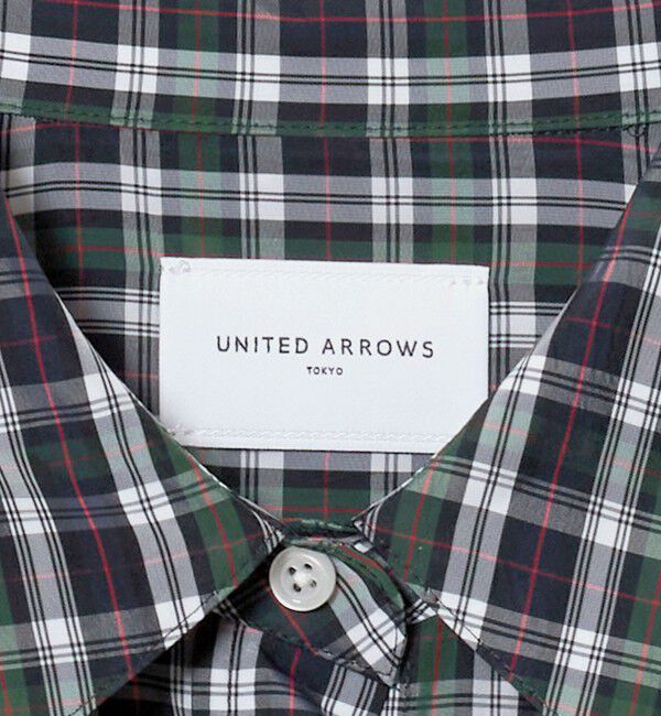 UNITED ARROWS「チェック ロング ワンピース」|ワンピース|