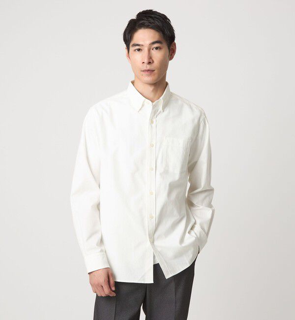 UNITED ARROWS green label relaxing「【WEB限定】JUST fit デイリー オックスフォード ボタンダウン シャツ」|シャツ・ブラウス|