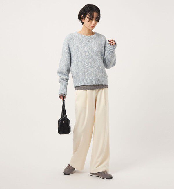 UNITED ARROWS green label relaxing「［size SHORT/TALLあり］オルマイ ウラキモウ ワイド パンツ ストレッチ 帯電防止」|その他|