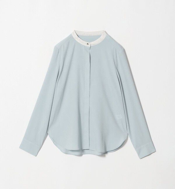 UNITED ARROWS green label relaxing「バイカラー シャツ」|シャツ・ブラウス|LIME