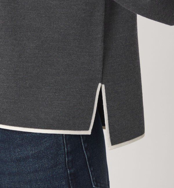 UNITED ARROWS green label relaxing「ウール スムース ハイネック プルオーバー ウォッシャブル」|ニット・セーター|