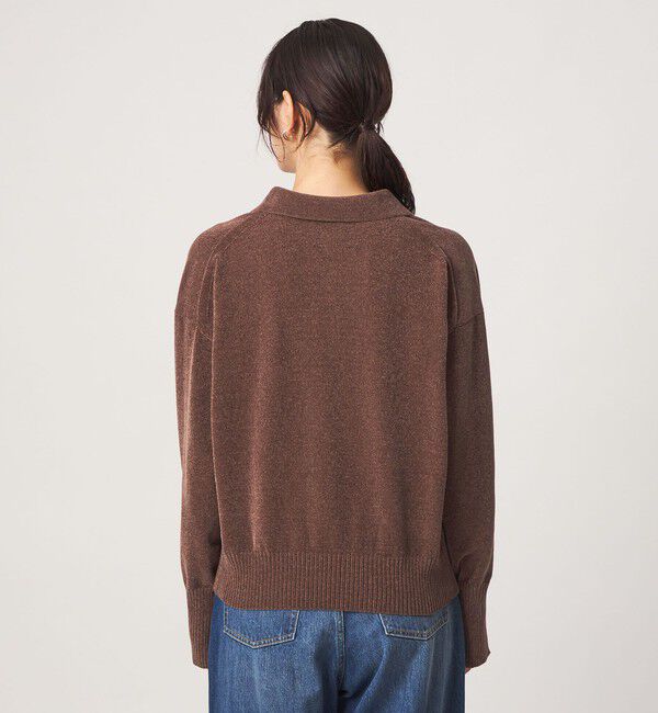 UNITED ARROWS green label relaxing「モールヤーン スキッパー ニット」|ニット・セーター|