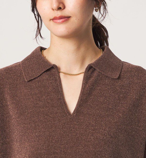 UNITED ARROWS green label relaxing「モールヤーン スキッパー ニット」|ニット・セーター|