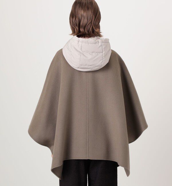 TOMORROWLAND BUYING WEAR「【一部展開店舗限定】my WHITE コンビネーションケーブル コート」|ポンチョ・ケープ|